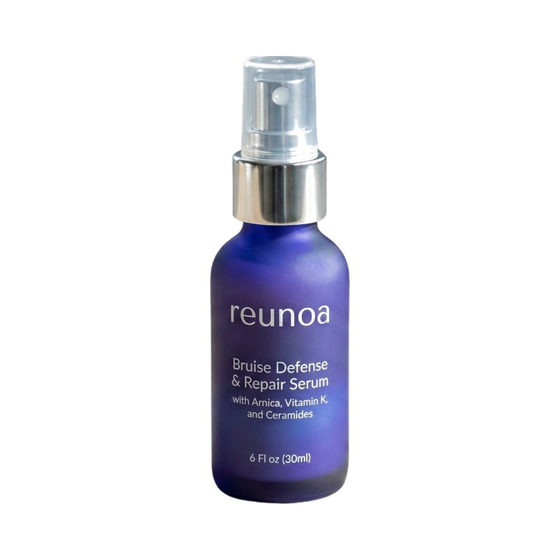 Reunoa Bruise Defense and Repair Serum pump bottle